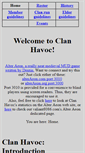 Mobile Screenshot of clanhavoc.valiant8086.com